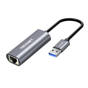TECKNET USB-C Ethernet Adapter 1000Mbps Gigabit LAN
