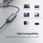 TECKNET USB-C Ethernet Adapter 1000Mbps Gigabit LAN