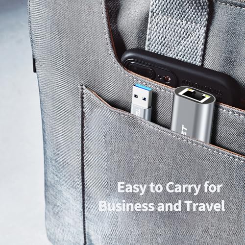 TECKNET USB-C Ethernet Adapter 1000Mbps Gigabit LAN