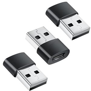 3-Pack USB-C Female to USB Male Adapters