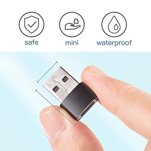 3-Pack USB-C Female to USB Male Adapters