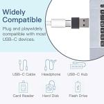 3-Pack USB-C Female to USB Male Adapters