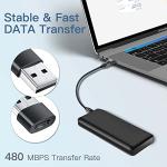 3-Pack USB-C Female to USB Male Adapters