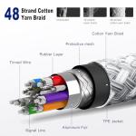 2-Pack 0.9M USB-C Fast Charging Cable