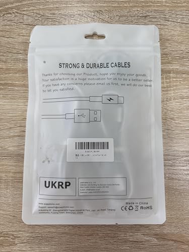2-Pack 0.9M USB-C Fast Charging Cable