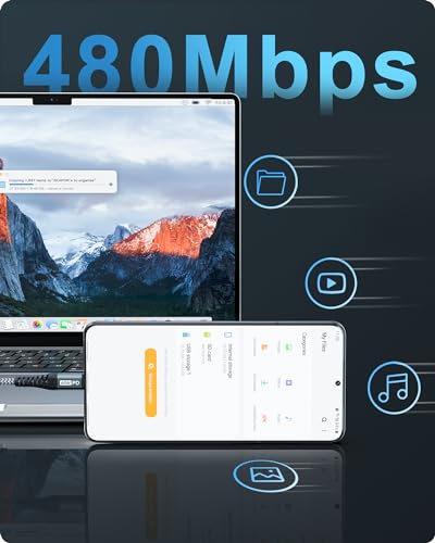 ZKAPOR 30CM USB-C Fast Charging Cable - Grey