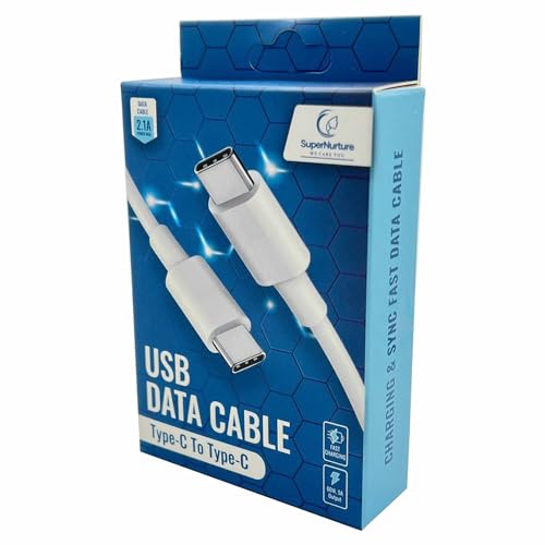 SuperNurture 1M USB-C Fast Charging Cable