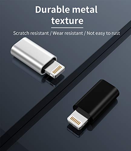 3-Pack USB-C to Lightning Adapter for iPhone