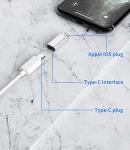 3-Pack USB-C to Lightning Adapter for iPhone
