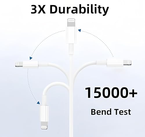 2-Pack USB-C to Lightning Fast Charging Cable