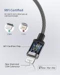MFi Certified 2M USB-C to Lightning Cable