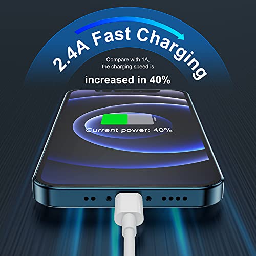 2-Pack MFi Certified USB-C to Lightning Cable
