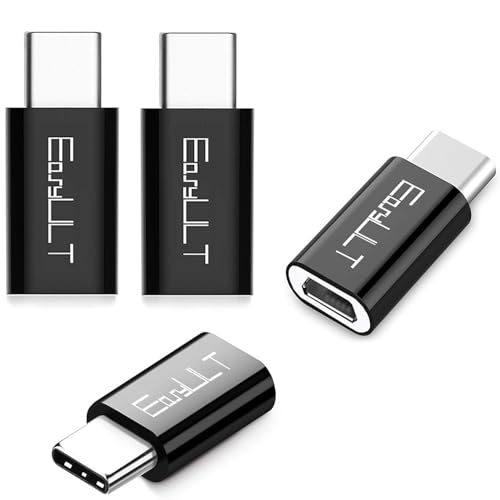 4-Pack Micro USB to USB-C Adapters