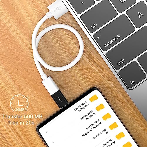 2-Pack Micro USB to USB-C Adapters