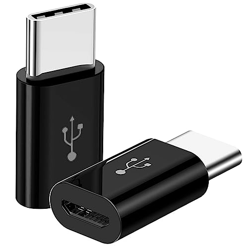 2-Pack Micro USB to USB-C Adapters