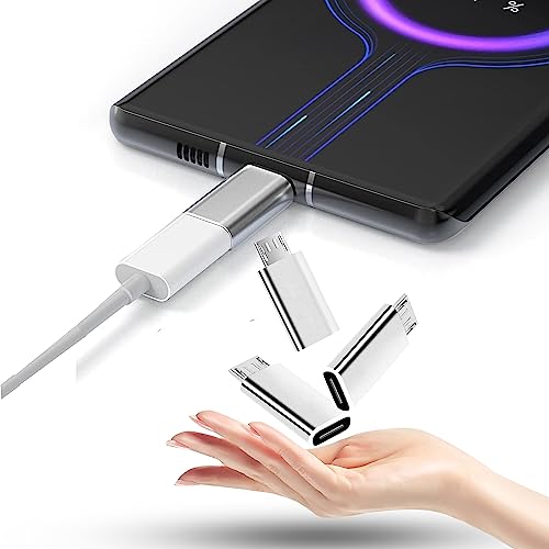 3-Pack Micro USB to USB-C Adapter