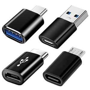 4 Pack USB-C Adapters for Devices and Laptops