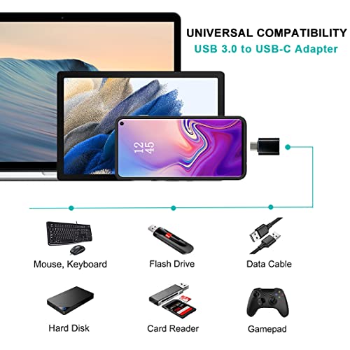 4 Pack USB-C Adapters for Devices and Laptops