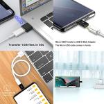 4 Pack USB-C Adapters for Devices and Laptops