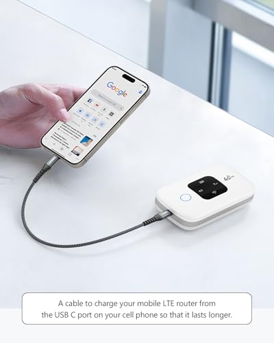 SUNGUY USB-C to Micro USB Cable 0.5M Grey