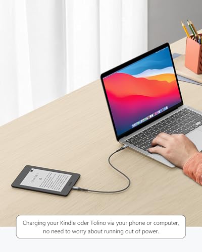 SUNGUY USB-C to Micro USB Cable 0.5M Grey