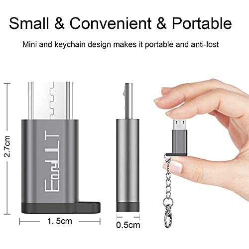4-Pack USB-C to Micro USB Adapters