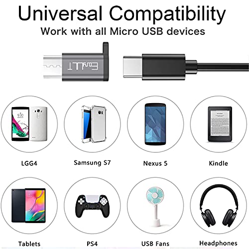 4-Pack USB-C to Micro USB Adapters