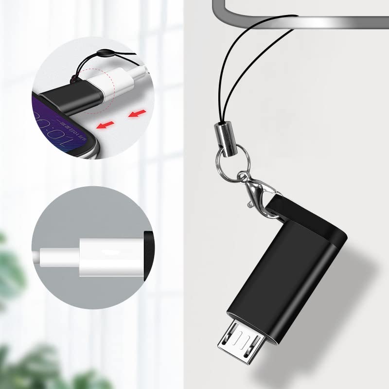 Seminer USB-C to Micro USB Adapter Pack