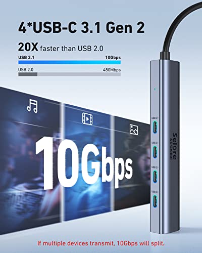 5-in-1 USB-C Hub with 100W Power Delivery