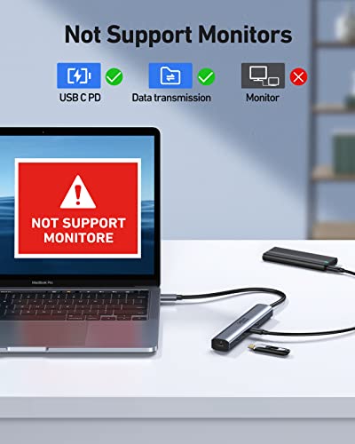 5-in-1 USB-C Hub with 100W Power Delivery
