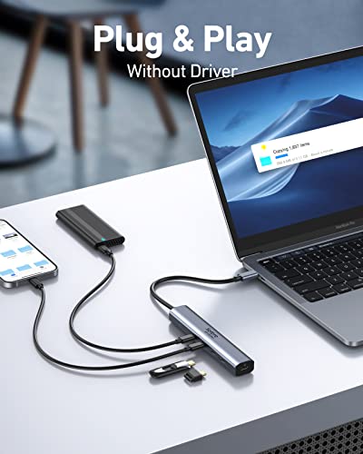 5-in-1 USB-C Hub with 100W Power Delivery