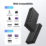 UGREEN 5-Port HDMI Switch 4K@60Hz with Remote