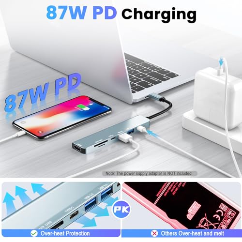 7-in-1 USB-C Hub with 4K HDMI Output