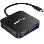 ANYOYO 6-in-1 USB-C Multiport Hub Adapter