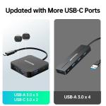 ANYOYO 6-in-1 USB-C Multiport Hub Adapter