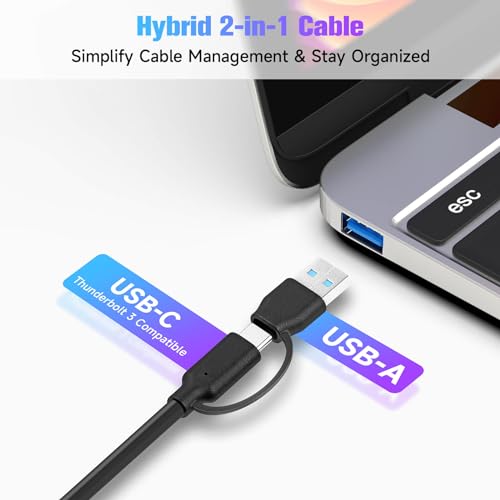 7-Port USB-C Hub with 10Gbps Data Transfer