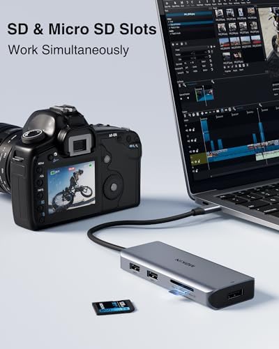 USB-C Dual HDMI 9-in-1 Docking Station
