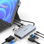 SUTOUG 12-in-1 USB-C Hub with 4K HDMI