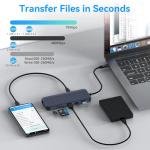 12-in-1 USB-C Docking Station with 3 HDMI