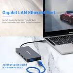 12-in-1 USB-C Hub with 4K HDMI & LAN