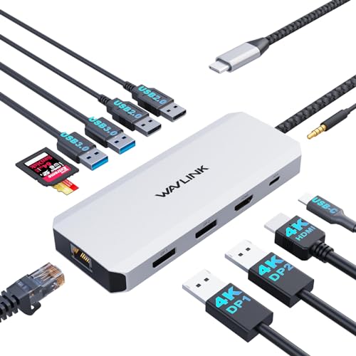 WAVLINK 12-in-1 USB-C Multiport Docking Station