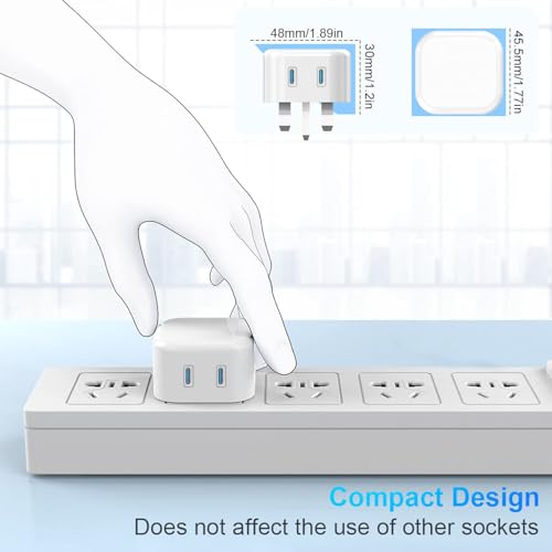 20W USB-C Fast Charger for iPhone and iPad