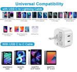 20W USB-C Fast Charger for iPhone and iPad