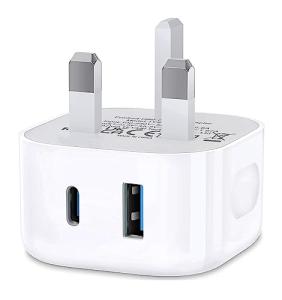 Bediaca Dual Port USB-C Fast Charger Adapter