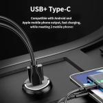 Seseno 60W USB-C Car Charger with Fast Charge