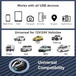 Seseno 60W USB-C Car Charger with Fast Charge