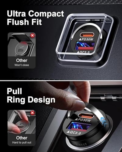 Seseno 60W Dual USB-C Car Charger
