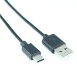 12ft USB-C to USB-A Cable - Black