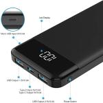 Charmast 10400mAh USB-C Quick Charge Power Bank