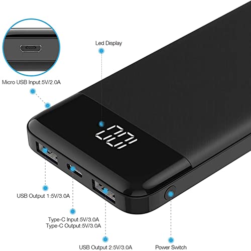 Charmast 10400mAh USB-C Quick Charge Power Bank